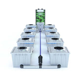 Alien Rain 10 Pot 15L Silver Pro System