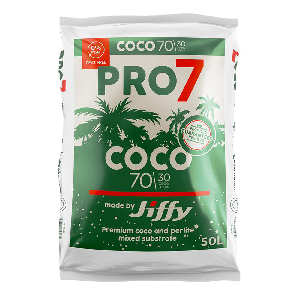 Jiffy Pro7 Coco 70/30 Coco Perlite Mix 50L - Hull Hydroponics