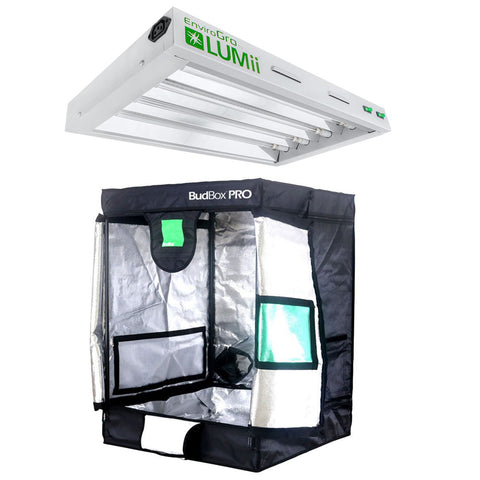Budbox Pro Propagation Tent Kit 2FT 4 Tube Lumii TLED