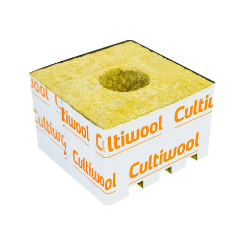 Cultiwool 100mm (4") Cube with Large Hole (38/35)