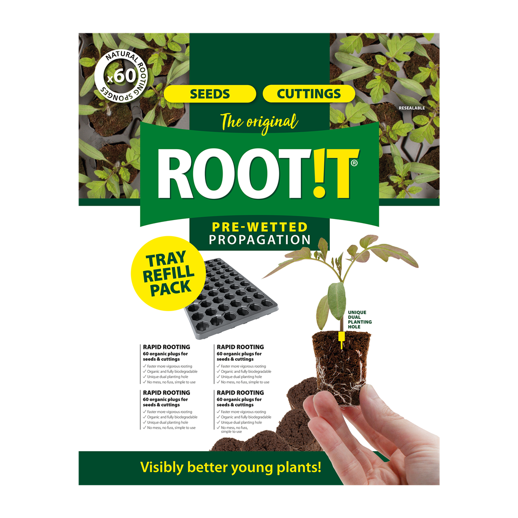 ROOT!T Rooting Sponges 50 Refill Bag | Propagation | Hull Hydro Store ...