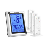 VIVOSUN Wireless Thermometer & Hygrometer with 3 sensors