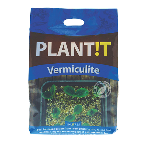 Plant!t Vermiculite 10L - Hull Hydroponics