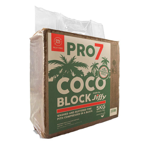 Jiffy Pro7 Coco Coir Brick 5KG (70L)